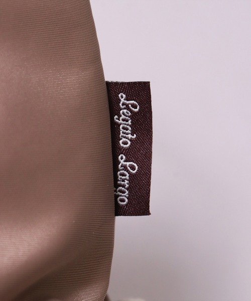 Legato Largo（レガートラルゴ）の「(LF)【Legato Largo】2ポケット 肩楽(かたらく) ナイロン ミニ ショルダーバッグ（ショルダーバッグ・レディース・ブラック/グレー/ライトブラウン/ネイビー・ONE SIZE）」の16枚目の写真