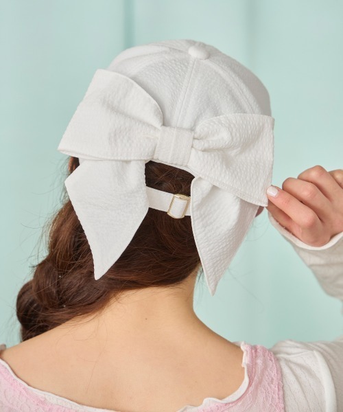 kaorinomori（カオリノモリ）の「kaorinomori エルキャップ / カオリノモリ（キャップ・レディース・ブラック/ライトブルー/ホワイト・FREE）」の20枚目の写真