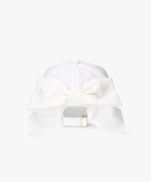 kaorinomori（カオリノモリ）の「kaorinomori エルキャップ / カオリノモリ（キャップ・レディース・ブラック/ライトブルー/ホワイト・FREE）」の4枚目の写真