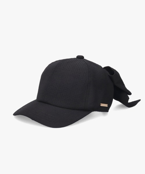 kaorinomori（カオリノモリ）の「kaorinomori エルキャップ / カオリノモリ（キャップ・レディース・ブラック/ライトブルー/ホワイト・FREE）」の7枚目の写真