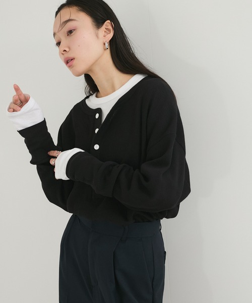 ブルーレ−ベルのカットソー 2025年春夏 新色追加】クレープガーゼベーシック半袖Tシャツ