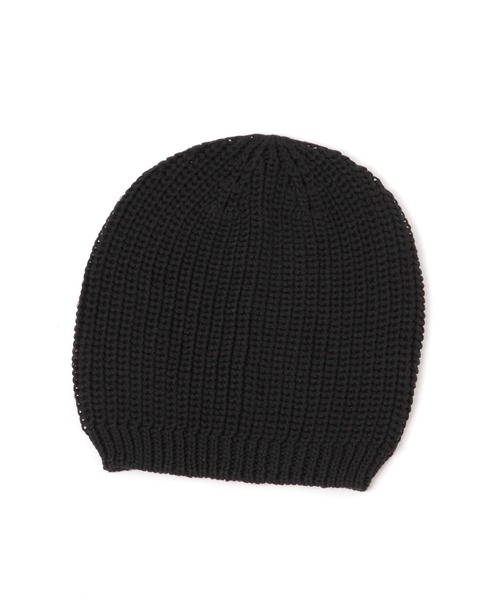 LAKOLE（ラコレ）の「ローゲージニットワッチ / 253054（ニットキャップ/ビーニー・レディース・オフホワイト/グレー/ブラック・FREE）」の2枚目の写真