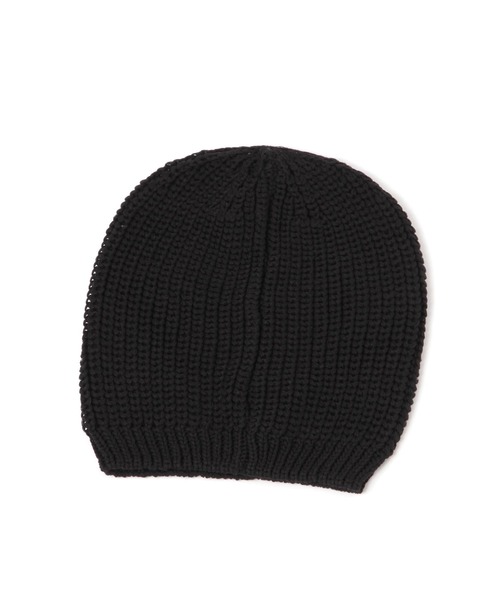 LAKOLE（ラコレ）の「ローゲージニットワッチ / 253054（ニットキャップ/ビーニー・レディース・オフホワイト/グレー/ブラック・FREE）」の5枚目の写真