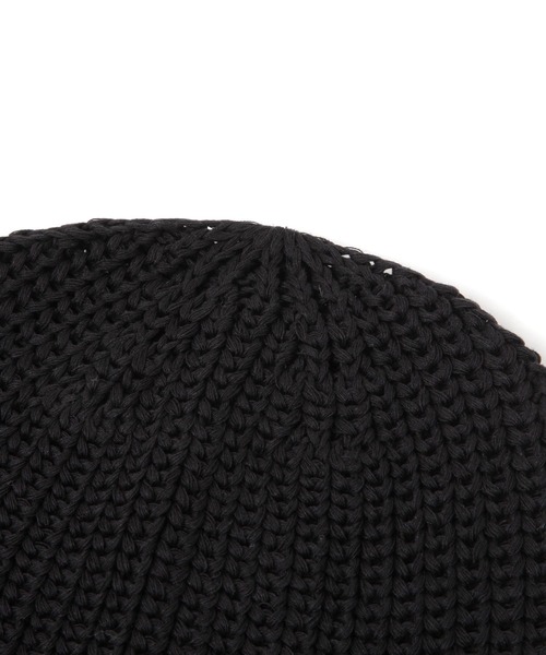 LAKOLE（ラコレ）の「ローゲージニットワッチ / 253054（ニットキャップ/ビーニー・レディース・オフホワイト/グレー/ブラック・FREE）」の6枚目の写真