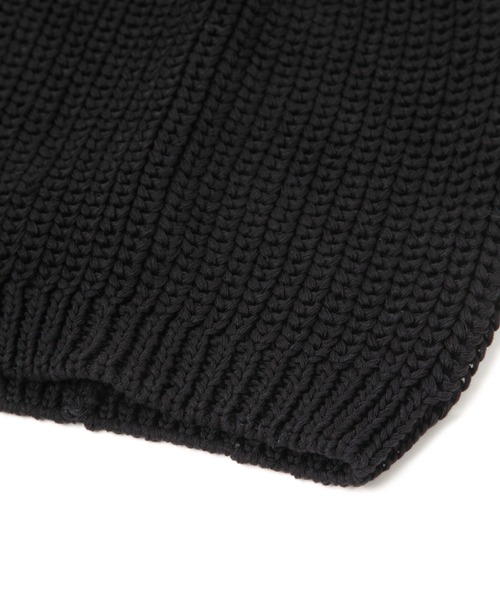 LAKOLE（ラコレ）の「ローゲージニットワッチ / 253054（ニットキャップ/ビーニー・レディース・オフホワイト/グレー/ブラック・FREE）」の7枚目の写真