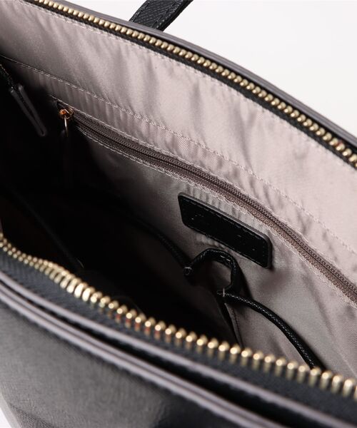 Jewelna Rose(ジュエルナローズ)の「【エコバッグ付・A4収納】 OLバッグ・セレム 縦型トートバッグ 16190(トートバッグ・レディース・ピンク/ブラック/グレイッシュベージュ・FREE)」の22枚目の写真