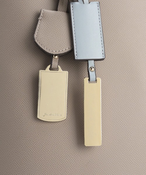 Jewelna Rose（ジュエルナローズ）の「【エコバッグ付・A4収納】 OLバッグ・セレム  縦型トートバッグ 16190（トートバッグ・レディース・ピンク/ブラック/グレイッシュベージュ・FREE）」の21枚目の写真