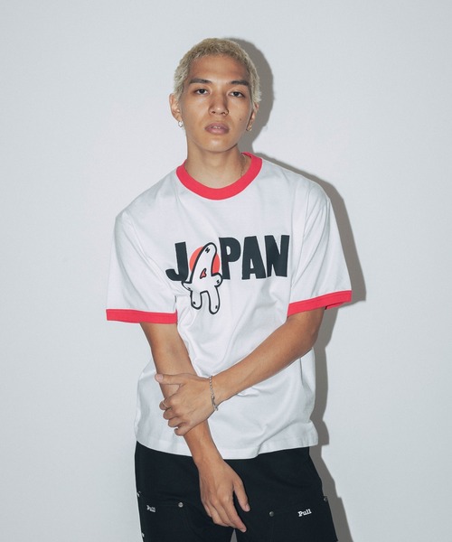 完売確実 大人気 XLARGE×Blu Boy RINGER S/S TEE デザイン◎ セール】XLARGE×Blu Boy RINGER S/S TEE（Tシャツ/カットソー