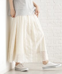 レーススカート【洗える】