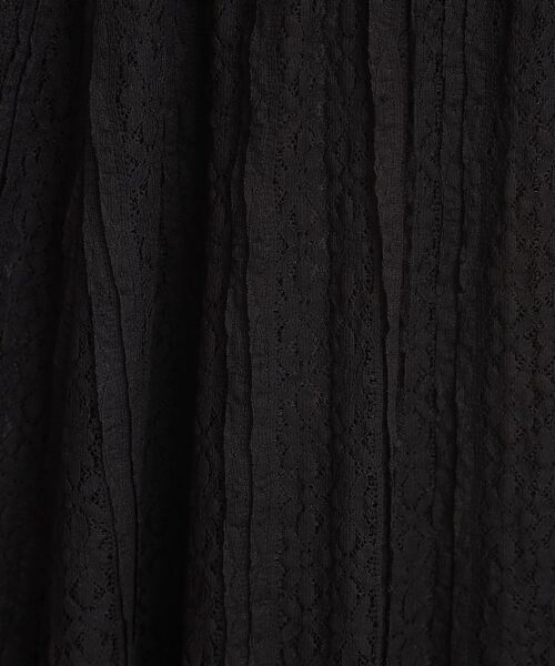 THE SHOP TK （ザ ショップ ティーケー ）の「レーススカート【洗える】（スカート・レディース・ブラック/オフホワイト・12/13）」の12枚目の写真