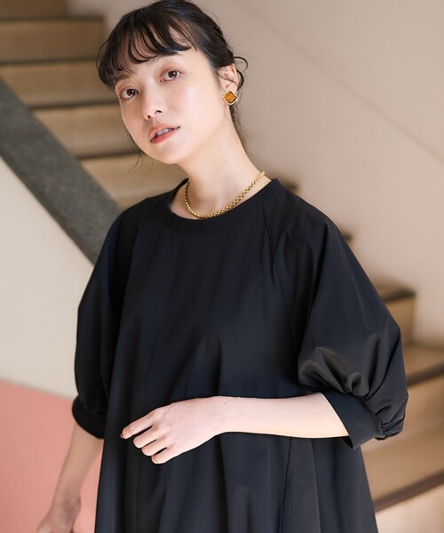 【美品】【週末SALE】thousand mile パフスリーブワンピース セール】THOUSAND MILE × FREAK'S STORE/サウザンドマイル