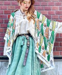 チャイハネ | 【チャイハネ】ラフィキUVパレオストール 巾着ポーチ付き(ストール/ショール)