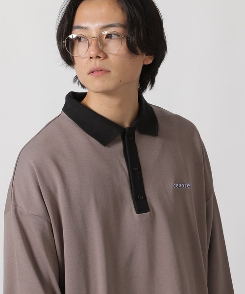 LAKOLE(ラコレ)の「ポロスウェットプルオーバー / 289341(ポロシャツ・メンズ・ホワイト/サンドグレー/ブラック・LARGE/MEDIUM)」の3枚目の写真