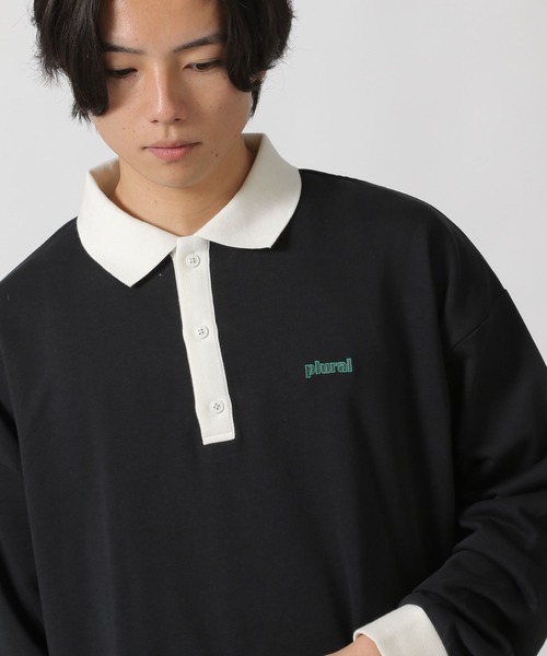 LAKOLE(ラコレ)の「ポロスウェットプルオーバー / 289341(ポロシャツ・メンズ・ホワイト/サンドグレー/ブラック・LARGE/MEDIUM)」の8枚目の写真