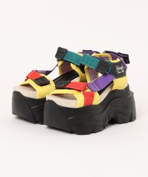 「YOSUKE/ヨースケ」厚底ベルティッドサンダル