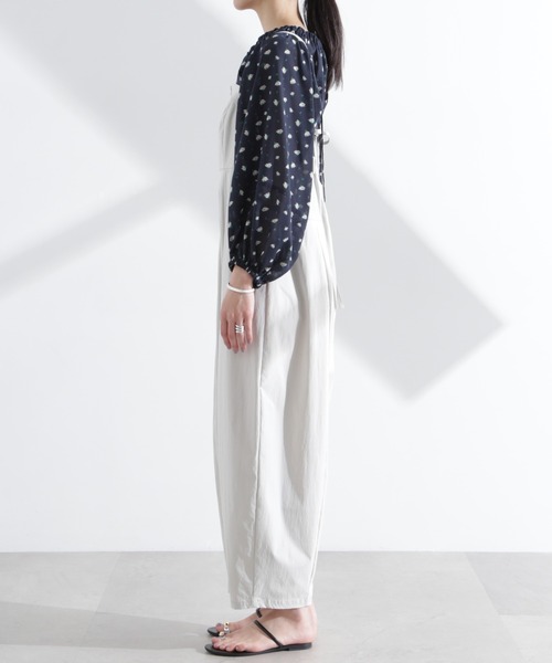 NANO universe（ナノユニバース）の「コクーンサロペット（サロペット/オーバーオール・レディース・ライトグレー/チャコール・S/M）」の18枚目の写真