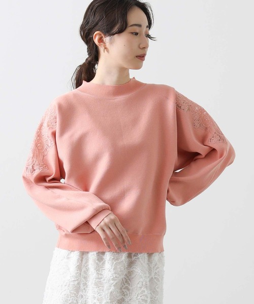 （終了間近）12/2限定価格【新品】Gready Brilliant ロゴニット セール】肩刺しゅうレースニット（ニット/セーター）｜Gready
