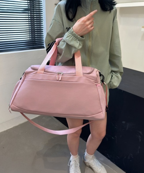 Miniministore(ミニミニストア)の「トラベルバック レディース 2WAY(ボストンバッグ・レディース・ブラック/アイボリー/ブルー/グレー/ラベンダー/ピンク・FREE)」の17枚目の写真