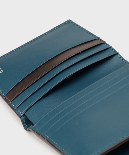 TAKEO KIKUCHI（タケオキクチ）の「【NEW レザーリップルシリーズ】 コンパクトウォレット（財布・メンズ・ブラック/グリーン/チャコールグレー/ネイビー・00）」の16枚目の写真