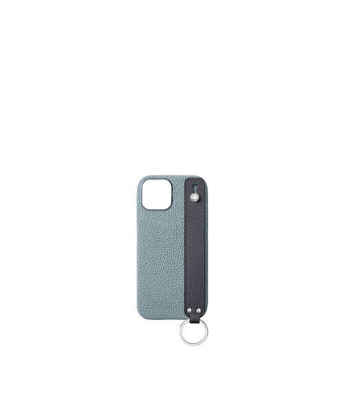 iPhone 16) ハンドル付き バックカバーケース シュリンクレザー