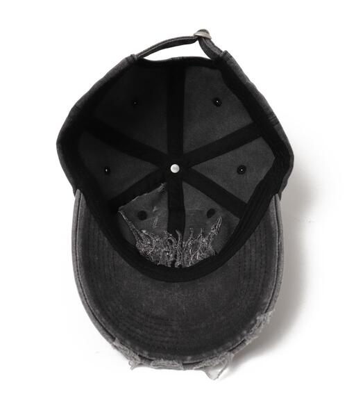 WEGO（ウィゴー）の「WEGO/トライバルロゴダメージピグメントキャップ（キャップ・レディース・ブラック/ブラウン・FREE）」の17枚目の写真