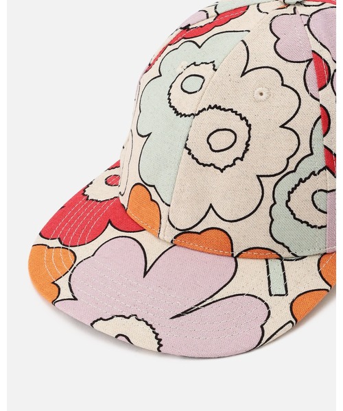 【marimekko】 速達無料 \"KOHDE AKVARELLI\" キャップ /turquoise マリメッコ（marimekko） Pikku Koppa／Oiva オイヴァ