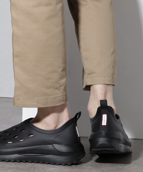 HUNTER【トラベルフロー シューズ 25cm】新品 ハンター スリッポン  