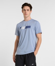 ニューバランス New Balance パフォーマンスショートスリーブTシャツ_BOXロゴ