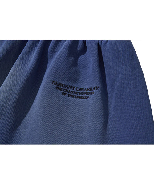LIBERE（リベーレ）の「LIBERE リベーレ / LOGO SWEAT HALF PANTS ワイドシルエットスウェットハーフパンツ / 251302-251303（その他パンツ・メンズ・ブルー系その他/ブラック・LARGE/MEDIUM/SMALL）」の10枚目の写真