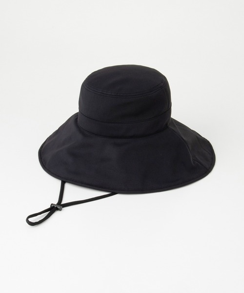 Honeys（ハニーズ）の「【ＵＶカット・接触冷感・吸水速乾】遮光１００％つば広ハット（ハット・レディース・ブラック/ライトグレー/ベージュ・FREE）」の13枚目の写真