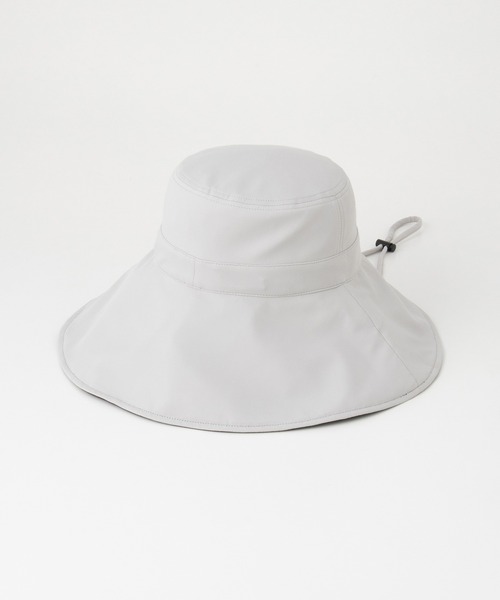 Honeys（ハニーズ）の「【ＵＶカット・接触冷感・吸水速乾】遮光１００％つば広ハット（ハット・レディース・ブラック/ライトグレー/ベージュ・FREE）」の16枚目の写真