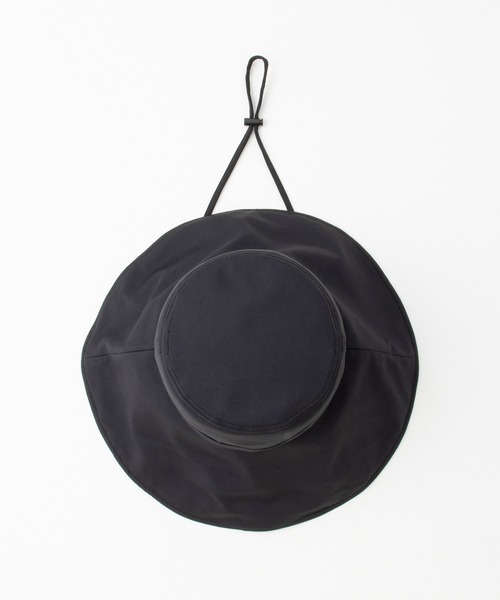 Honeys（ハニーズ）の「【ＵＶカット・接触冷感・吸水速乾】遮光１００％つば広ハット（ハット・レディース・ブラック/ライトグレー/ベージュ・FREE）」の18枚目の写真