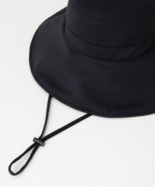 Honeys（ハニーズ）の「【ＵＶカット・接触冷感・吸水速乾】遮光１００％つば広ハット（ハット・レディース・ブラック/ライトグレー/ベージュ・FREE）」の20枚目の写真