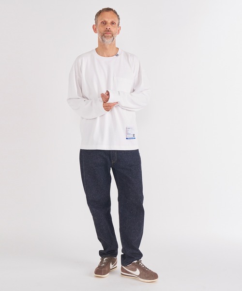 In・stru(men-tal).（インストルメンタル）の「【Maison MIHARAYASUHIRO / メゾンミハラヤスヒロ】HEAVY WEIGHT JERSEY POCKET LS TEE（Tシャツ/カットソー・メンズ・ライトグレー/ホワイト/ブラック・48/46/44）」の4枚目の写真