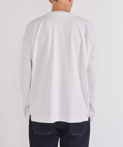 In・stru(men-tal).（インストルメンタル）の「【Maison MIHARAYASUHIRO / メゾンミハラヤスヒロ】HEAVY WEIGHT JERSEY POCKET LS TEE（Tシャツ/カットソー・メンズ・ライトグレー/ホワイト/ブラック・48/46/44）」の7枚目の写真