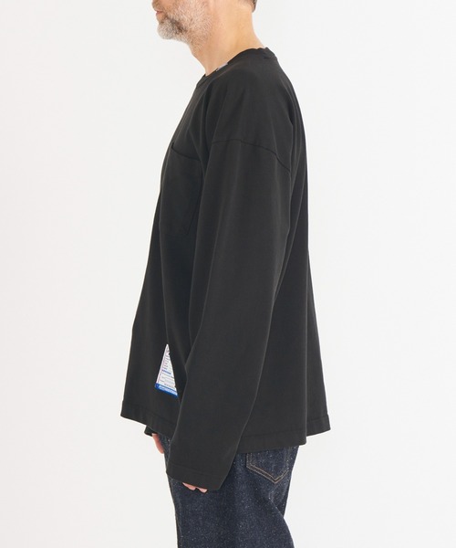 In・stru(men-tal).（インストルメンタル）の「【Maison MIHARAYASUHIRO / メゾンミハラヤスヒロ】HEAVY WEIGHT JERSEY POCKET LS TEE（Tシャツ/カットソー・メンズ・ライトグレー/ホワイト/ブラック・48/46/44）」の21枚目の写真