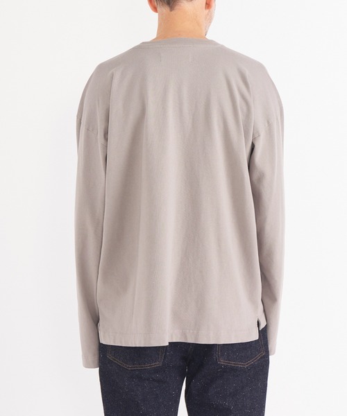 In・stru(men-tal).（インストルメンタル）の「【Maison MIHARAYASUHIRO / メゾンミハラヤスヒロ】HEAVY WEIGHT JERSEY POCKET LS TEE（Tシャツ/カットソー・メンズ・ライトグレー/ホワイト/ブラック・48/46/44）」の20枚目の写真