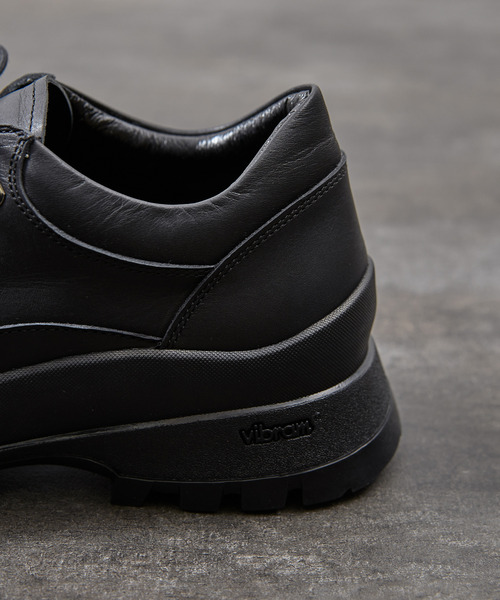 PADRONE(パドローネ)の「PADRONE パドローネ / TREKKING SHOES with 884C Vibram ビブラムソールトレッキングシューズ 日本製 / PU8840-2007(ブーツ・メンズ・ブラック・40/41/42/43)」の11枚目の写真