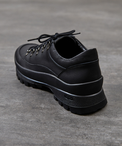 PADRONE(パドローネ)の「PADRONE パドローネ / TREKKING SHOES with 884C Vibram ビブラムソールトレッキングシューズ 日本製 / PU8840-2007(ブーツ・メンズ・ブラック・40/41/42/43)」の12枚目の写真