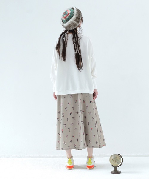 bedsidedrama（ベットサイドドラマ）の「Star Relic Shirts Skirt（スカート・レディース・ブラック/ベージュ・1/2）」の8枚目の写真