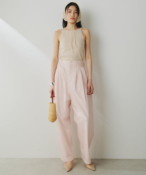 セール】カップ付きベアテレコキャミ（キャミソール）｜Whim Gazette