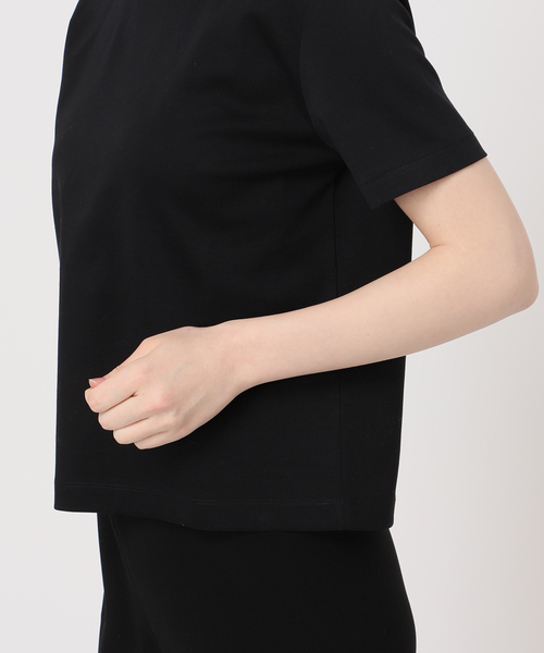 AP STUDIO(エーピーストゥディオ)の「コンパクトTシャツ(Tシャツ/カットソー・レディース・ブラウン/ベージュ/ブラック/ホワイト・FREE)」の16枚目の写真