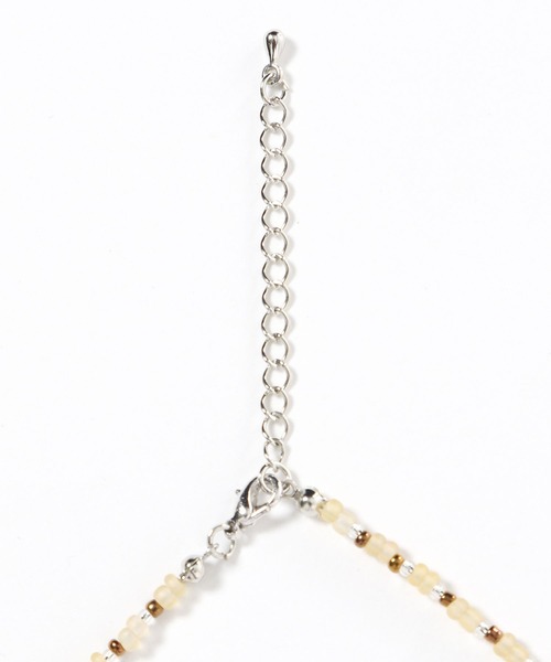 Andemiu（アンデミュウ）の「ビーズ2連ネックレス453127（ネックレス・レディース・シルバー/ゴールド・FREE）」の5枚目の写真