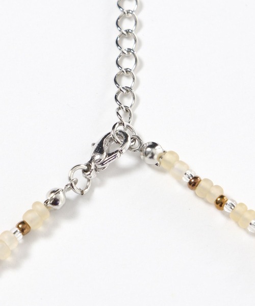 Andemiu（アンデミュウ）の「ビーズ2連ネックレス453127（ネックレス・レディース・シルバー/ゴールド・FREE）」の6枚目の写真