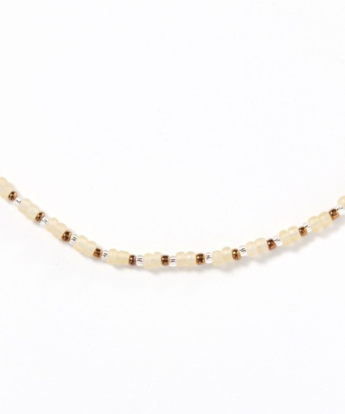 Andemiu（アンデミュウ）の「ビーズ2連ネックレス453127（ネックレス・レディース・シルバー/ゴールド・FREE）」の7枚目の写真