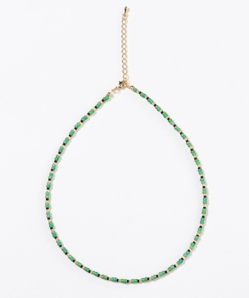 Andemiu（アンデミュウ）の「ビーズ2連ネックレス453127（ネックレス・レディース・シルバー/ゴールド・FREE）」の10枚目の写真