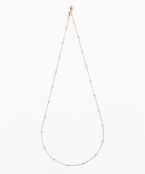 Andemiu（アンデミュウ）の「ビーズ2連ネックレス453127（ネックレス・レディース・シルバー/ゴールド・FREE）」の11枚目の写真