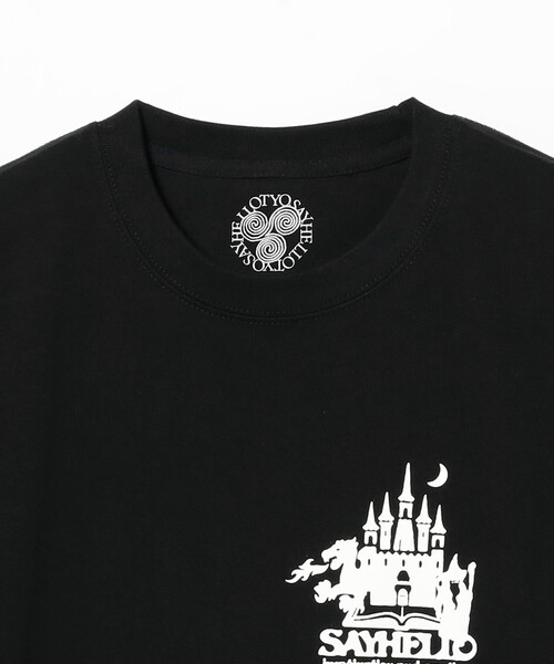 SAYHELLO（セイハロー）の「SAYHELLO / D.O.X-3 S/S Tee（Tシャツ/カットソー・メンズ・ブラック・M/L/XL）」の3枚目の写真