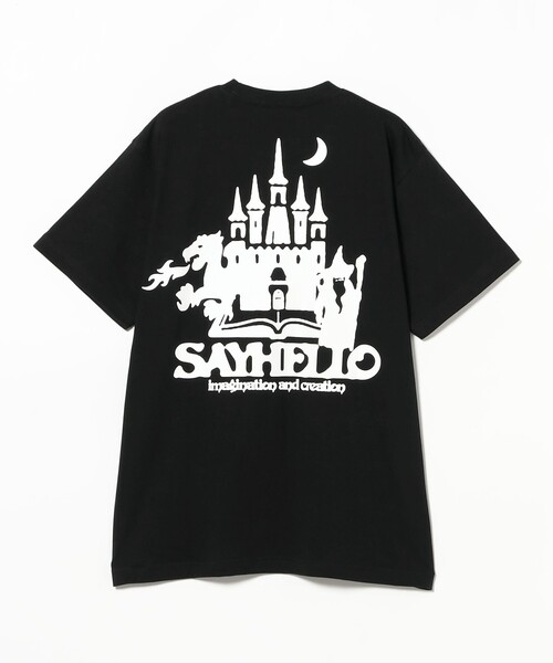SAYHELLO（セイハロー）の「SAYHELLO / D.O.X-3 S/S Tee（Tシャツ/カットソー・メンズ・ブラック・M/L/XL）」の6枚目の写真