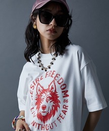 GEVS. | グラフィックプリントTシャツ＜大きいサイズ有＞GEVS.(Tシャツ/カットソー)